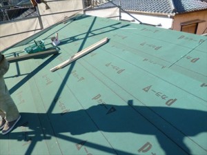 屋根葺き替え工事施工例
