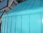 東京都江戸川区S様邸　ガルバリウム鋼板タテ平葺き（シージングボード下地）屋根葺き替え工事